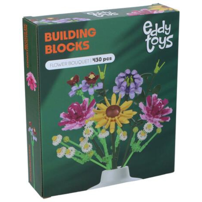 Eddy Toys Building Blocks Flowers Bouquet 2