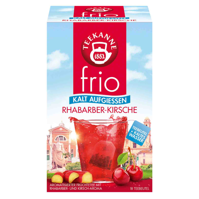 Teekanne Frio Rhabarber Kirsch